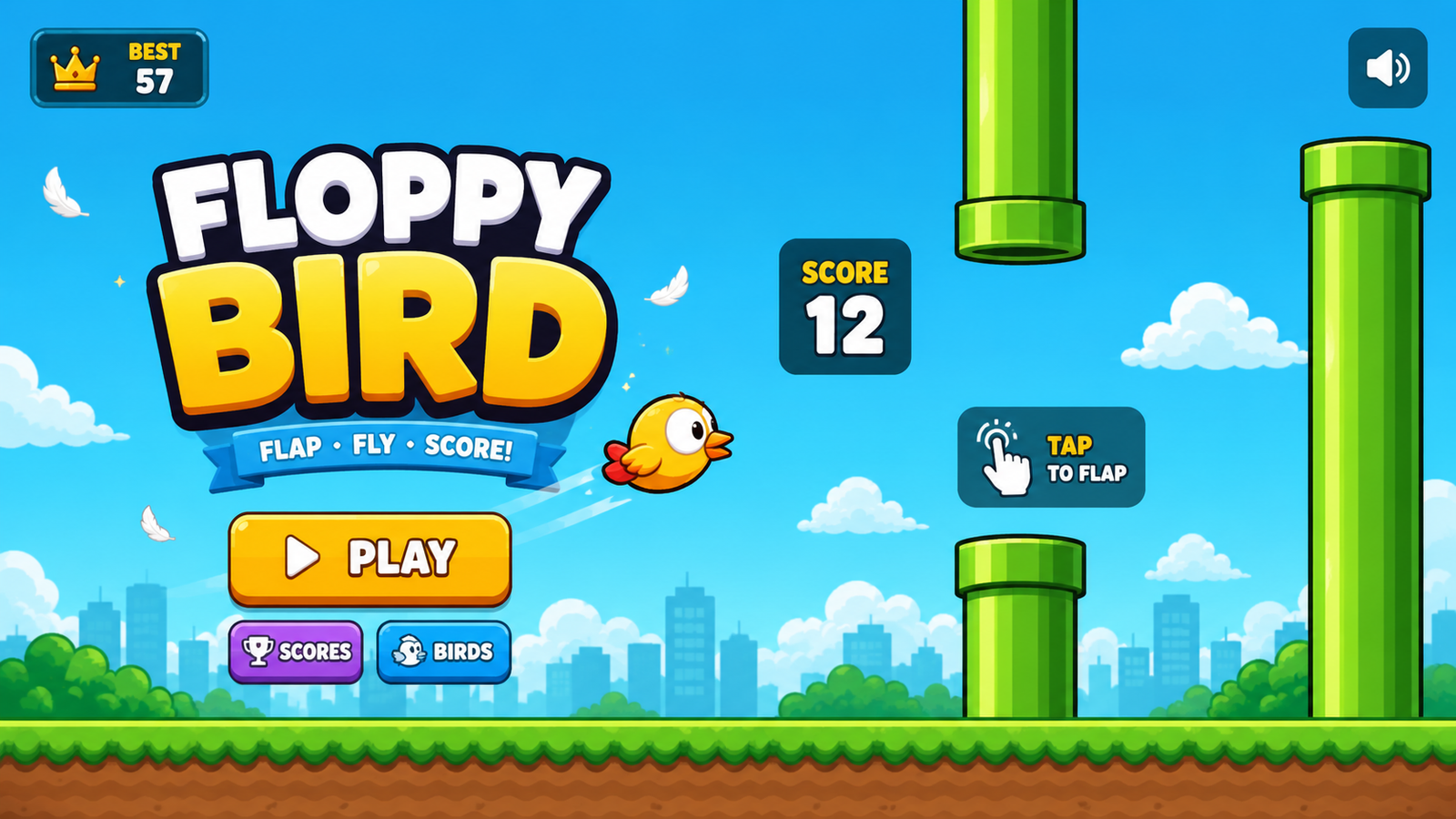 Build Flappy Bird Game AI Prompt
