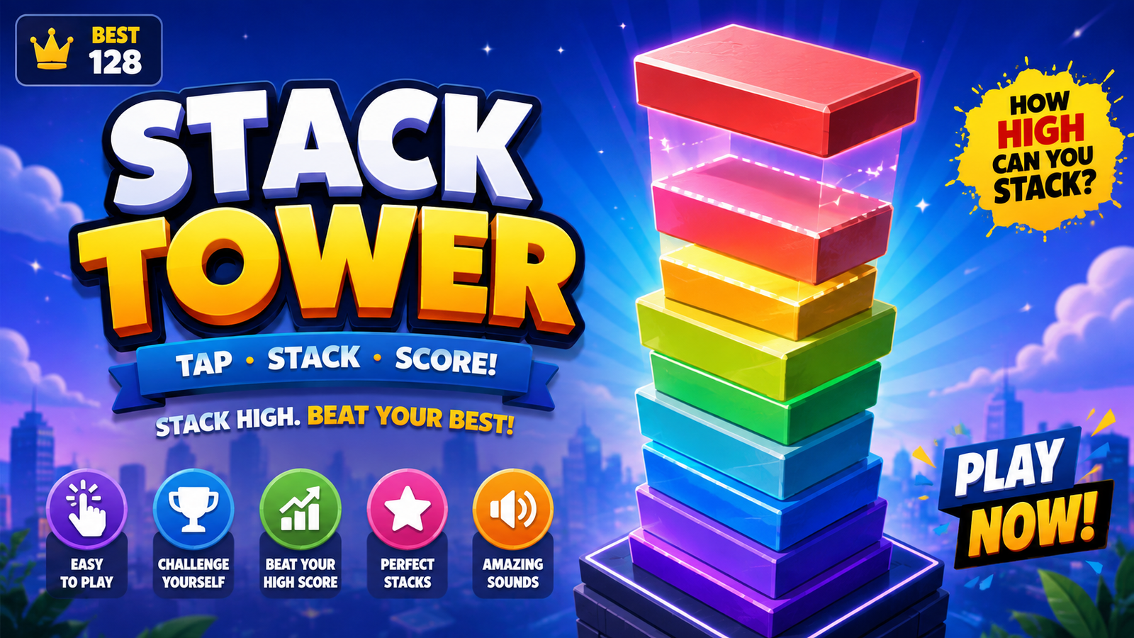 AI Stack Tower Game Prompt