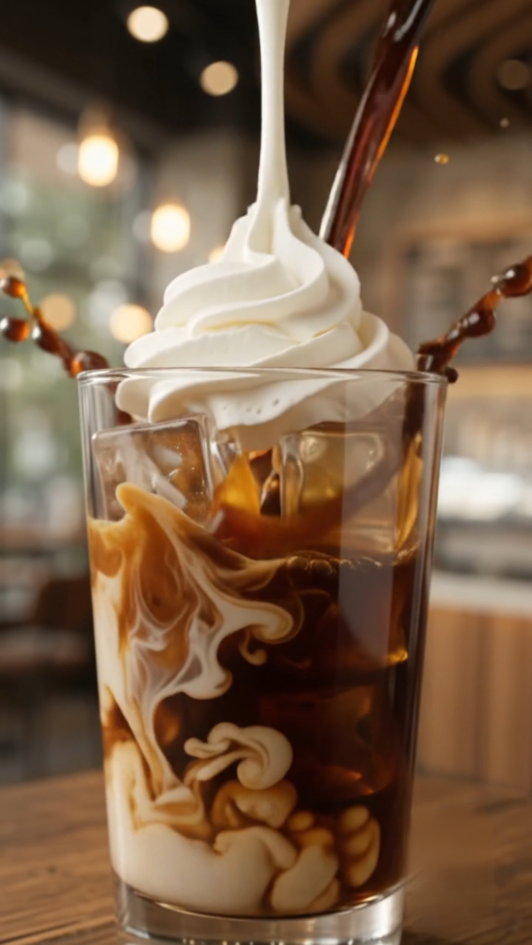Cinematic Beverage Commercial AI Video Prompt