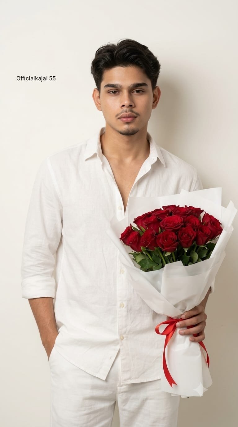 Realistic Male Portrait AI Image Prompt