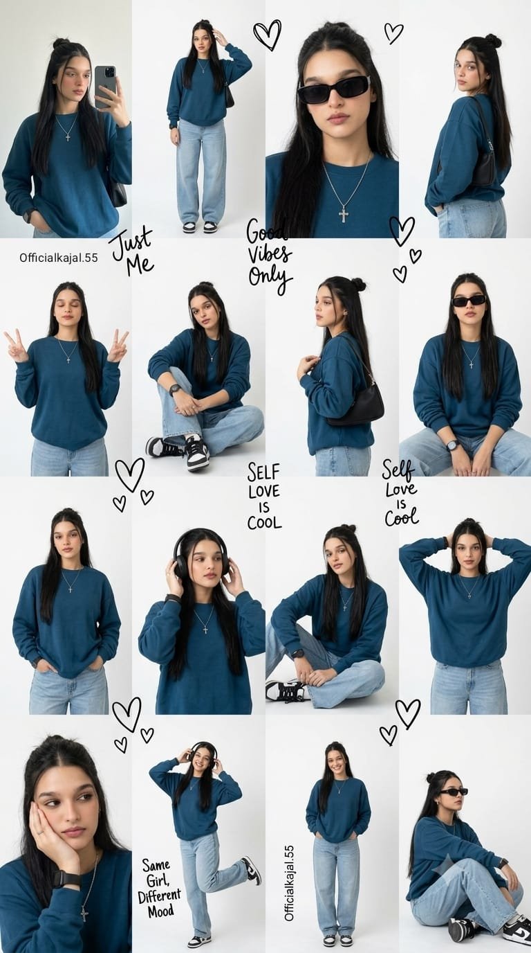 Ultra-Realistic Fashion Collage AI Prompt