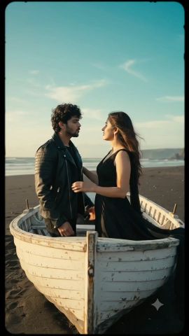 Bollywood Romantic Volcano Video Prompt