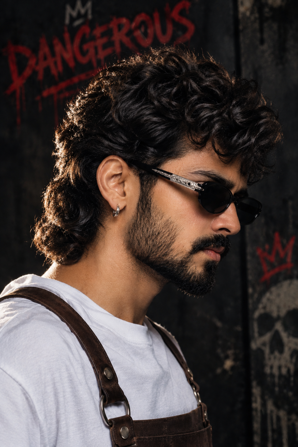 Stylish Young Man Portrait AI Image Prompt