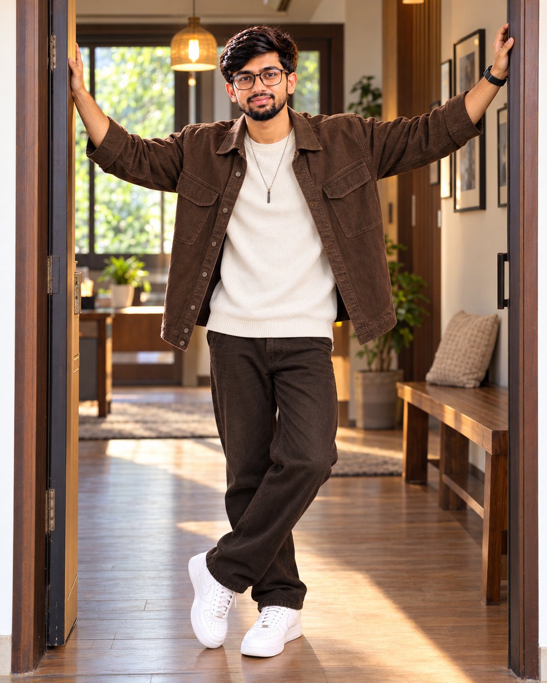 Indoor Lifestyle Portrait AI Image Prompt