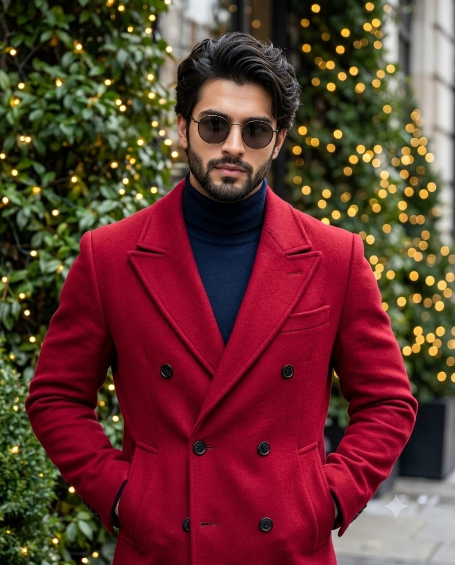 Winter Fashion Portrait AI Image Prompt
