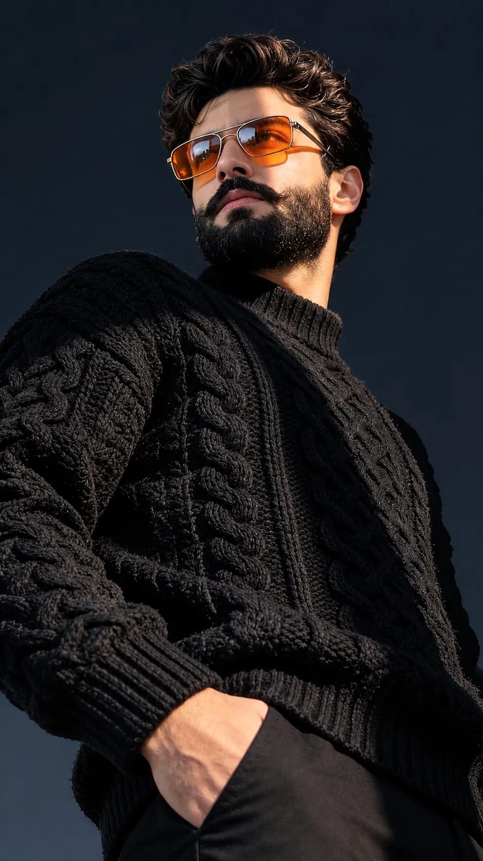 Luxury Men's Portrait AI Image Full Prompt