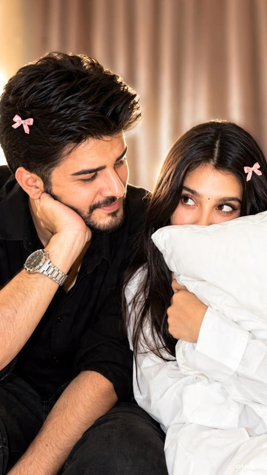 Ultra-Realistic Couple Portrait Video Prompt