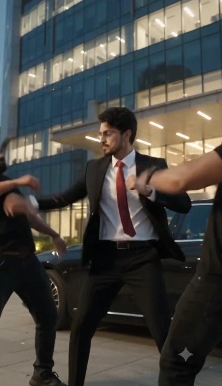 Bollywood Hero 10s Action Video Prompt