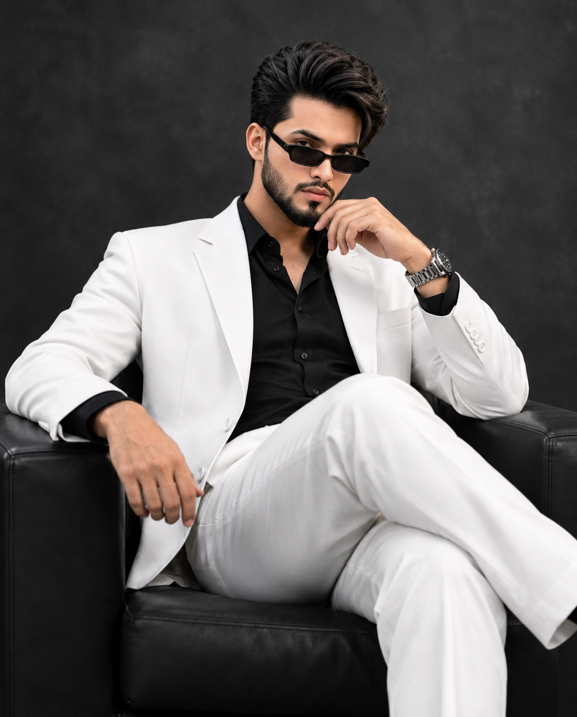 White Gentleman High-End AI Image Prompt