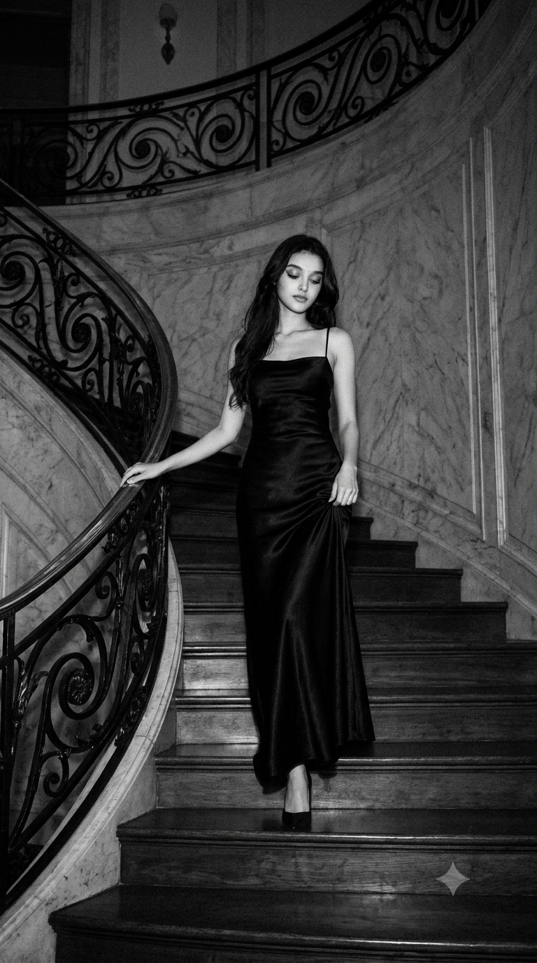 Grand Staircase Portrait AI Image Prompt